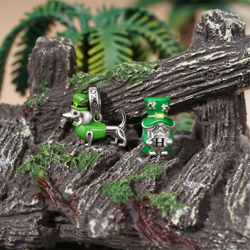 St. Patricks Day Gnome Charm