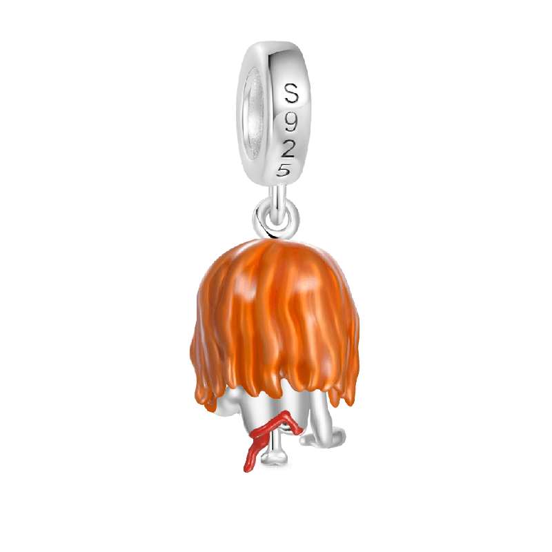 Bicycle Girl Hannah Pendant