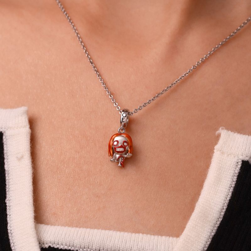 Bicycle Girl Hannah Pendant