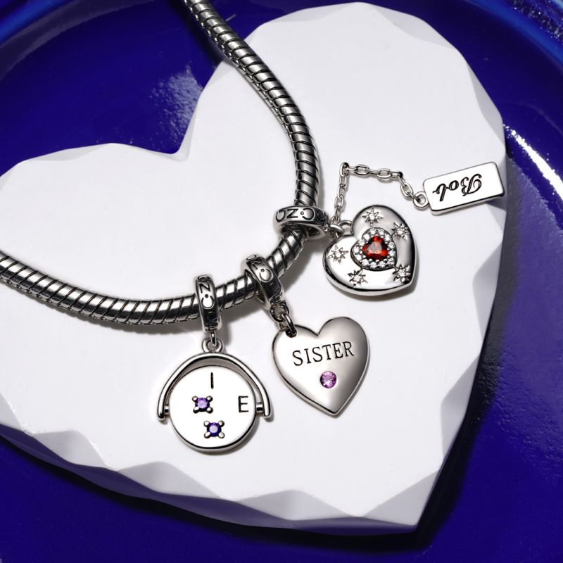 SISTER Heart Pendant