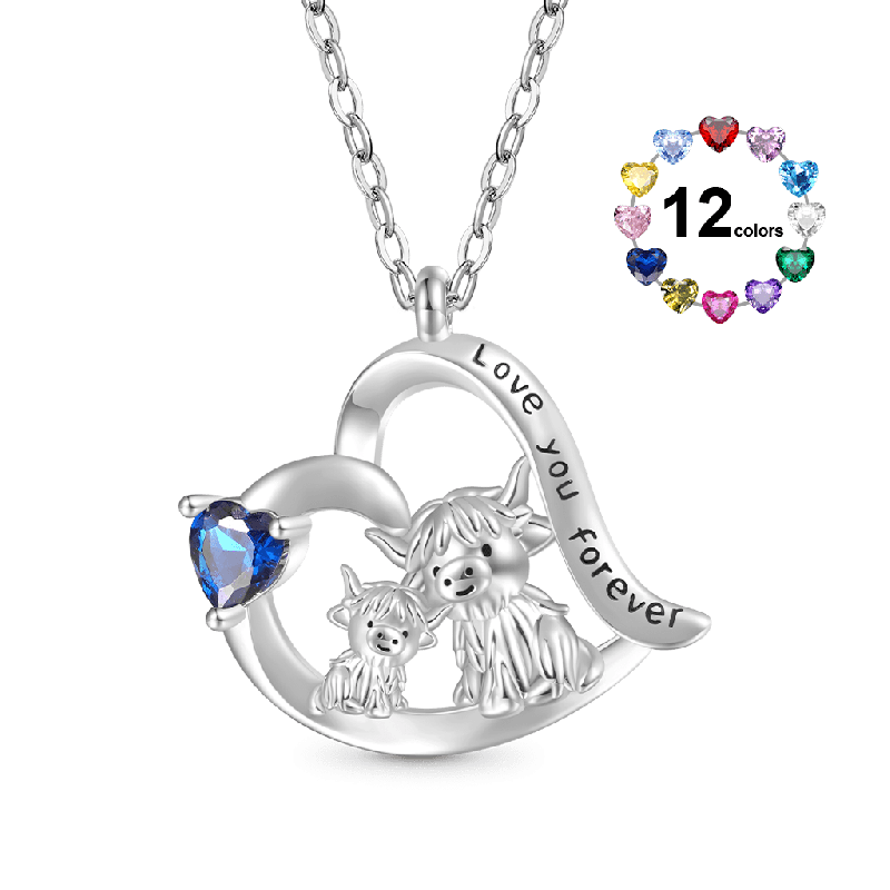 Highland Cow Necklace
