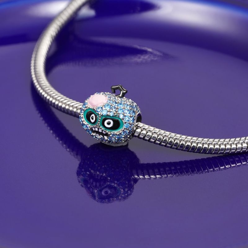 Pumpkin Zombie Charm