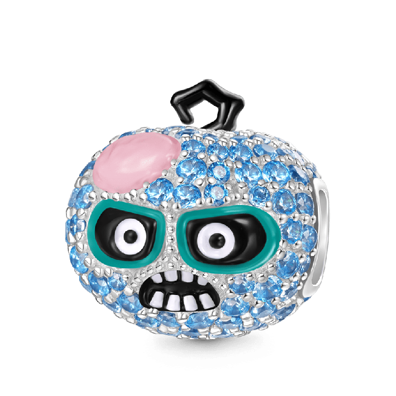 Pumpkin Zombie Charm