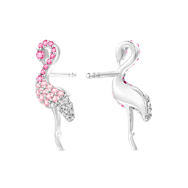 Pink Flamingo Earrings