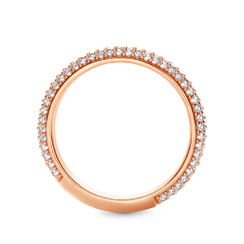 Topaz Petit Signature Pavé Band