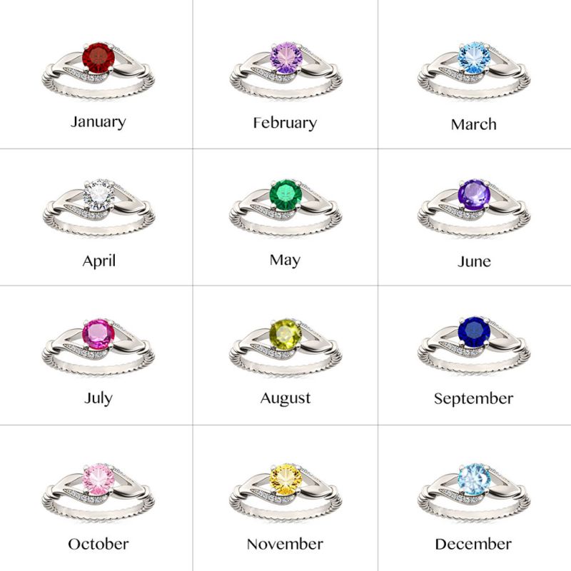 Round Split Shank Engagement Ring