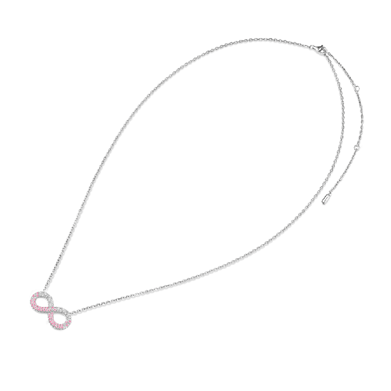 Gradient Infinite Pavé Necklace