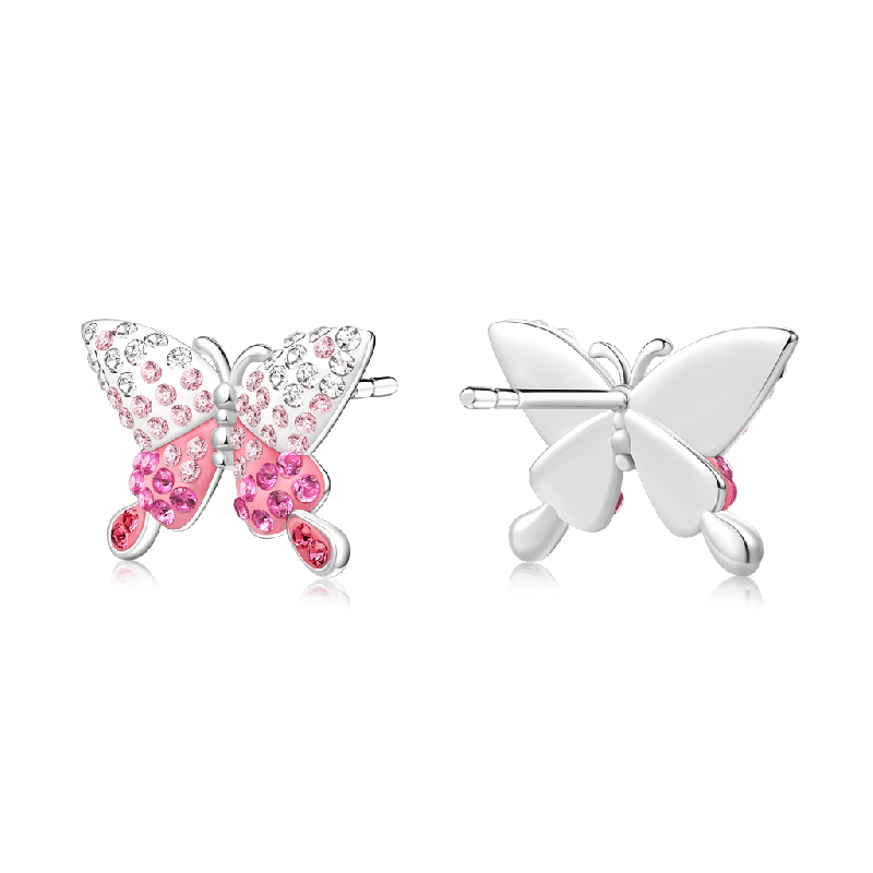 Gradient Butterfly Earrings