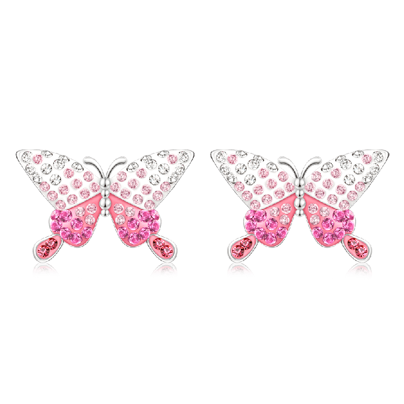 Gradient Butterfly Earrings