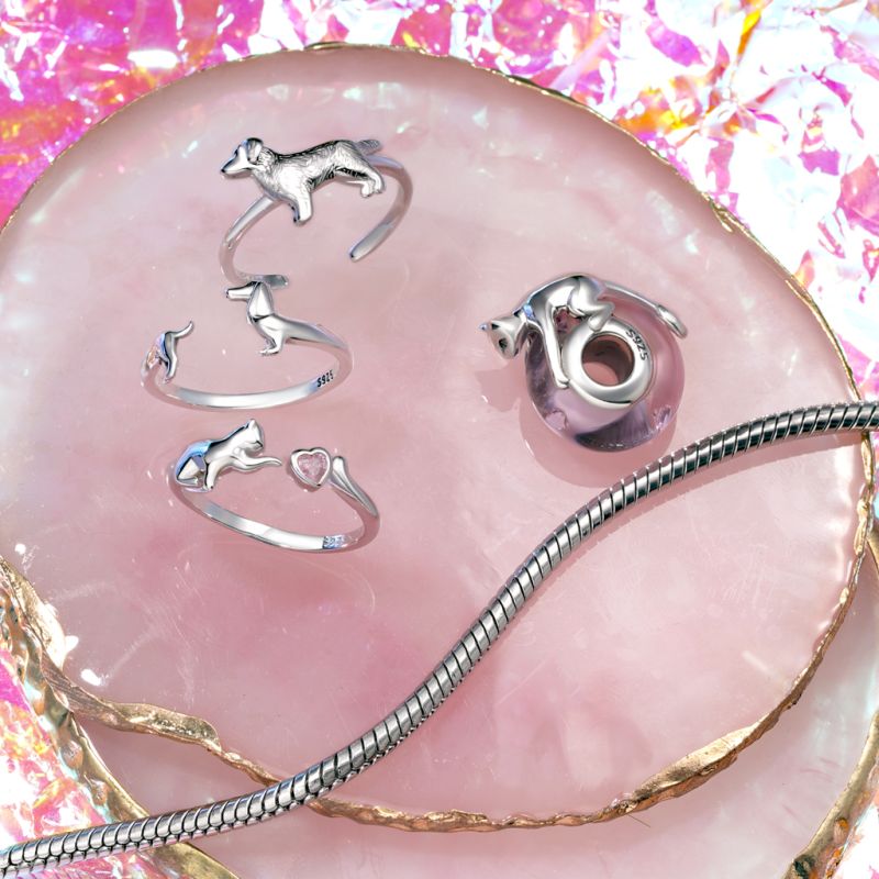 Cat Kitten Pet Band Ring