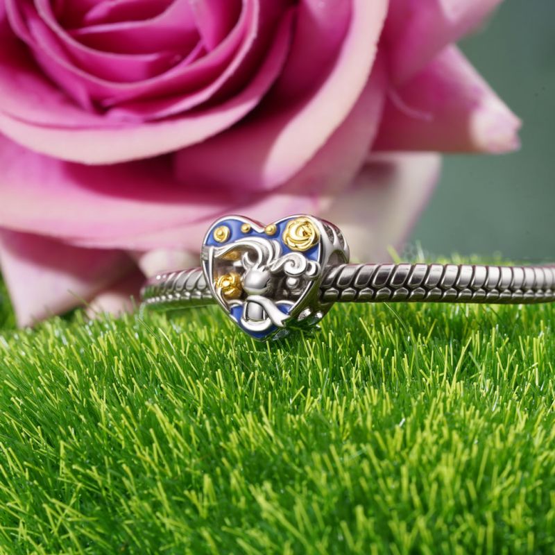 Little Boy Starry Sky Charm