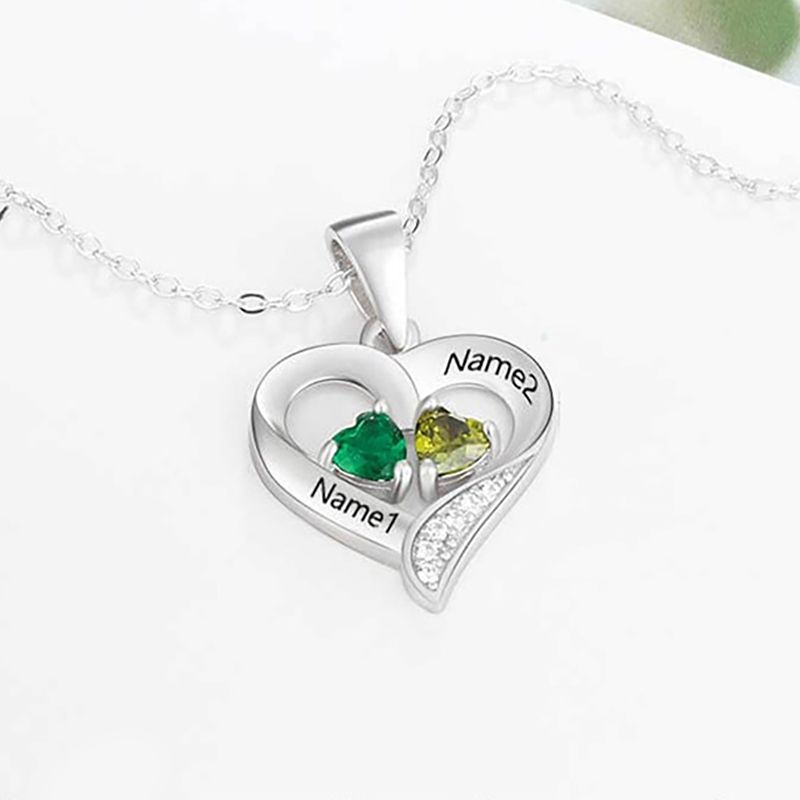 Heart Diamonds Necklace