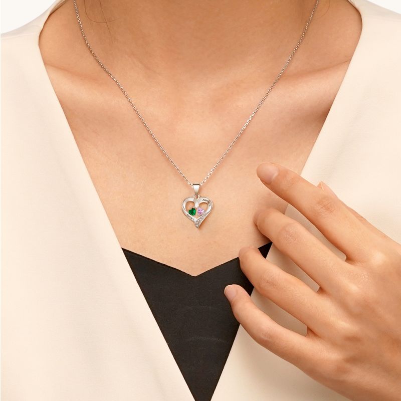 Heart Diamonds Necklace