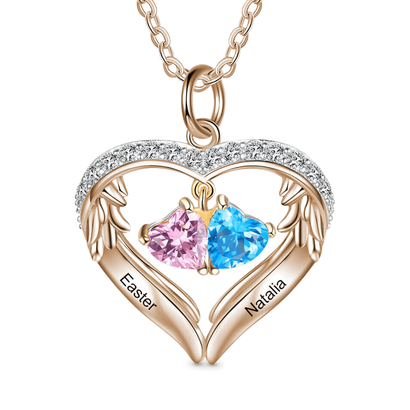 Infinite Love DIY Letters Heart Necklace