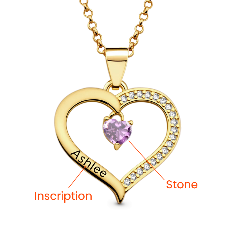 Heart Engravable Necklace