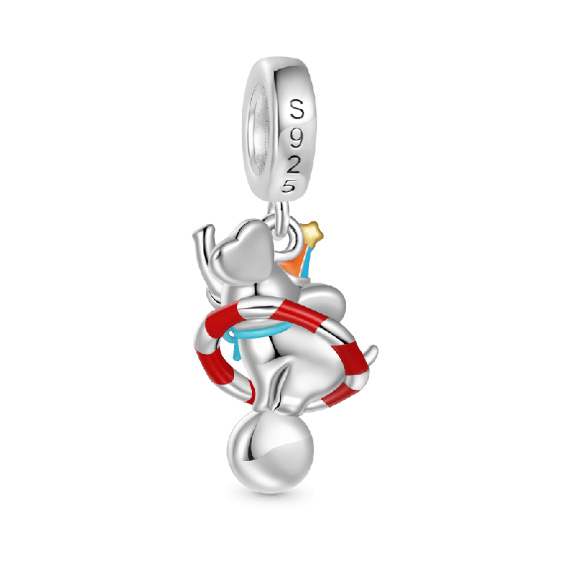 Funny Circus Elephant Pendant