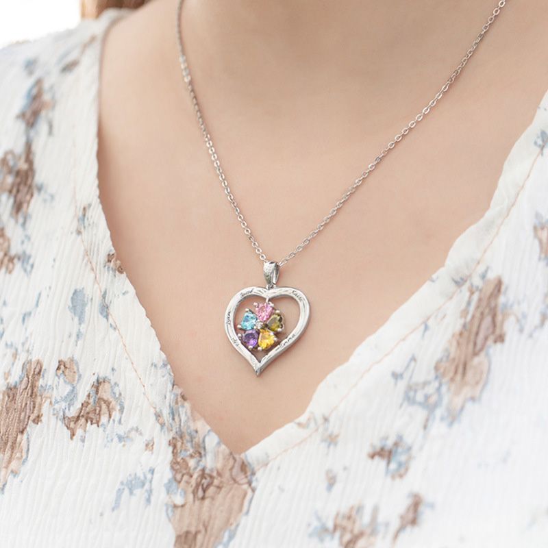 Hollow Love Heart Necklace