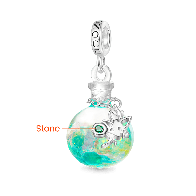 Elf Star Quicksand Bottle Pendant