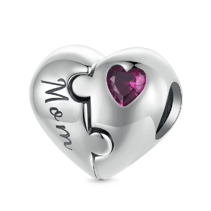 Mom Daughter Puzzle of Love Charm
