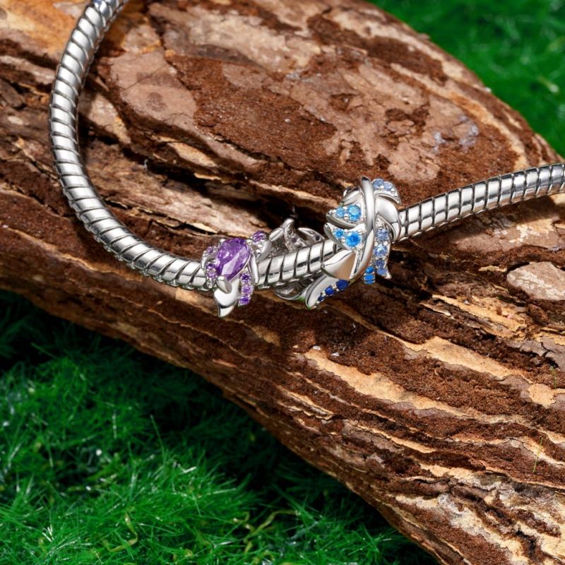 Gradient Feather Charm