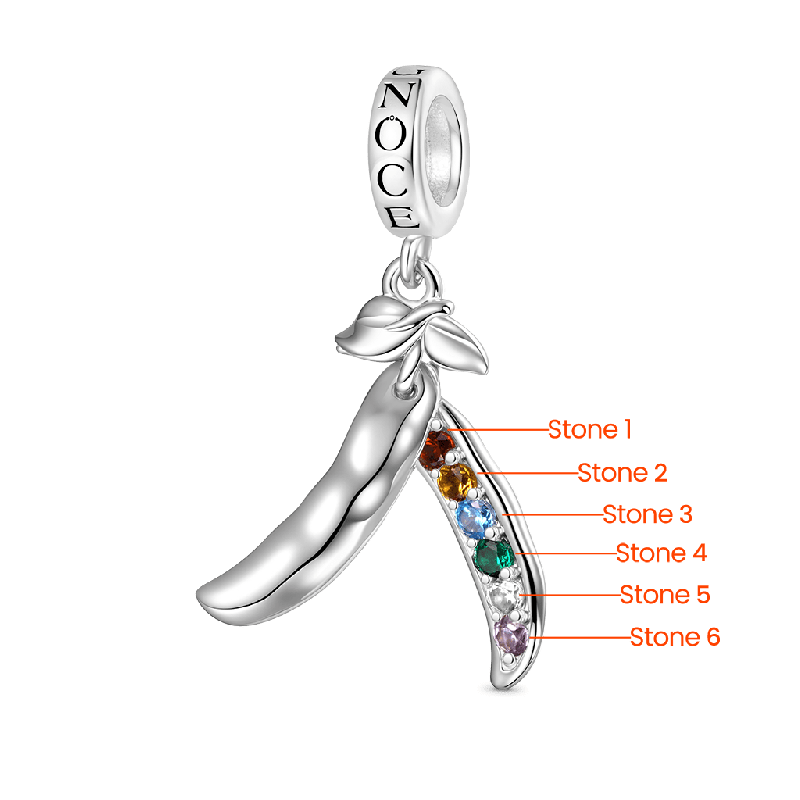 Six Peas in a Pod Pendant