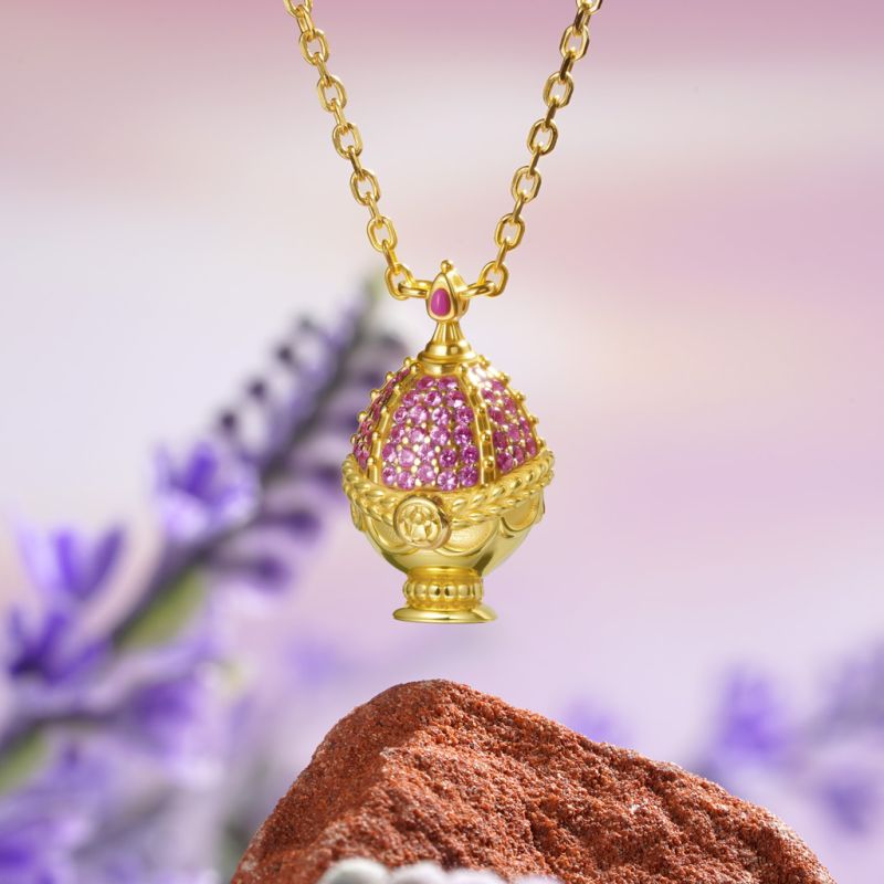 Madoka Kaname Soul Gem Necklace