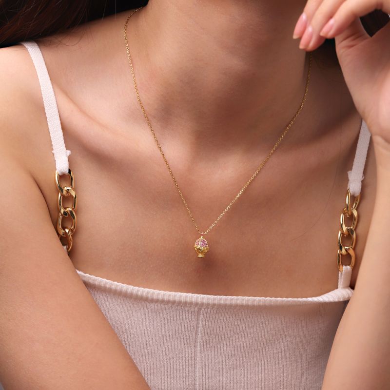 Madoka Kaname Soul Gem Necklace