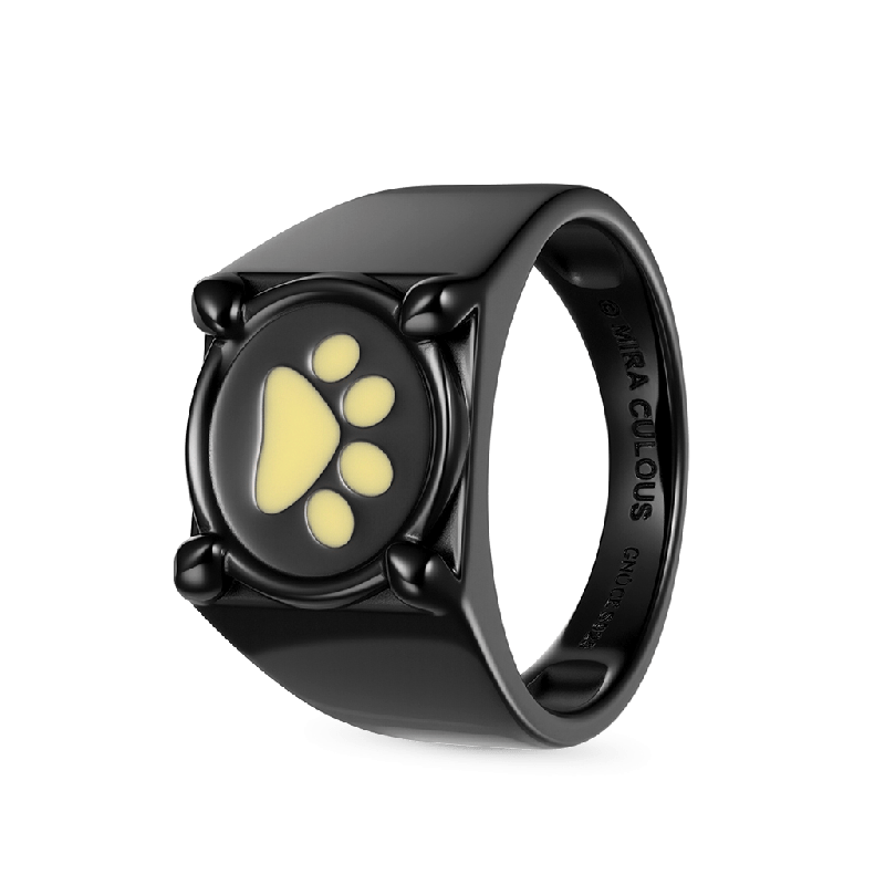 Cat Noir Glow-in-the-Dark Ring