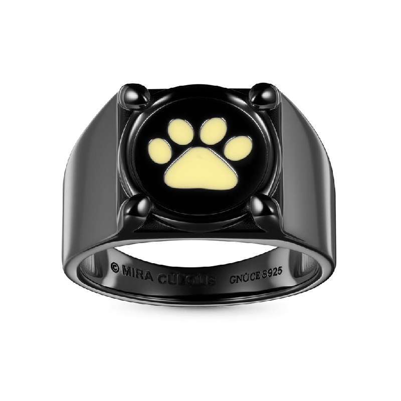 Cat Noir Glow-in-the-Dark Ring