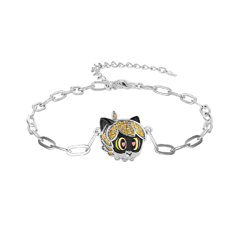 Cat Noir Chain Bracelet