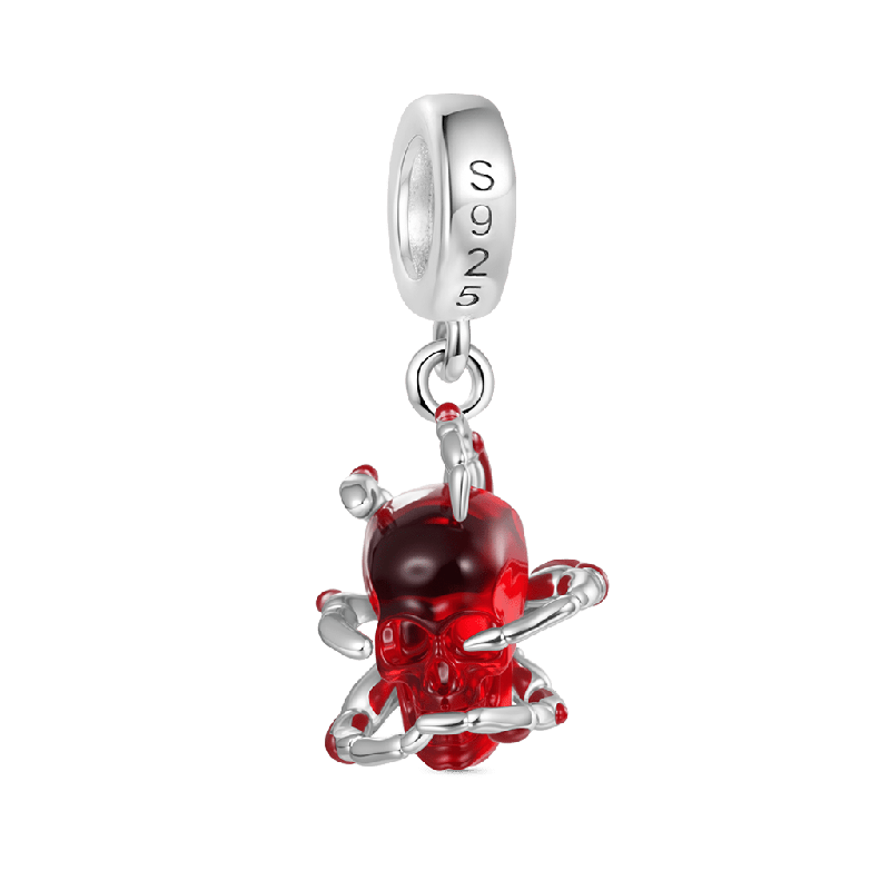 Blood Spider Skull Pendant
