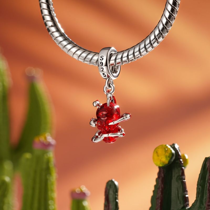 Blood Spider Skull Pendant
