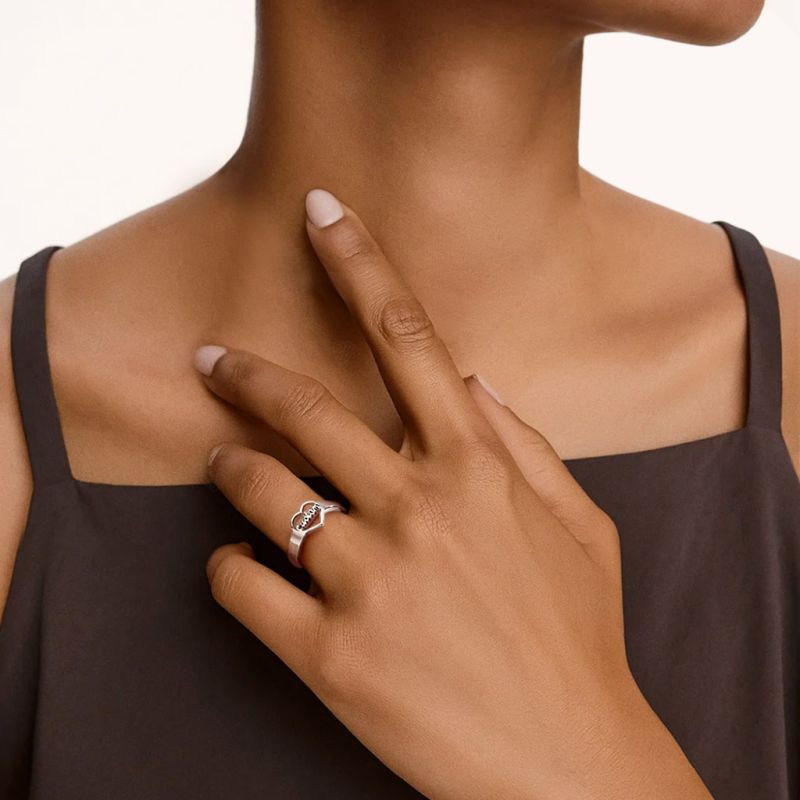 Loving Heart Personalized Ring