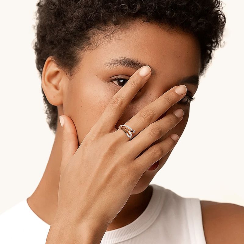 Stethoscope Birthstone Ring