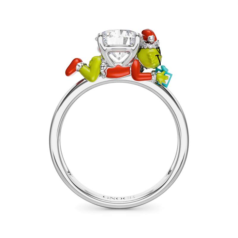 Grinch Hug Ring