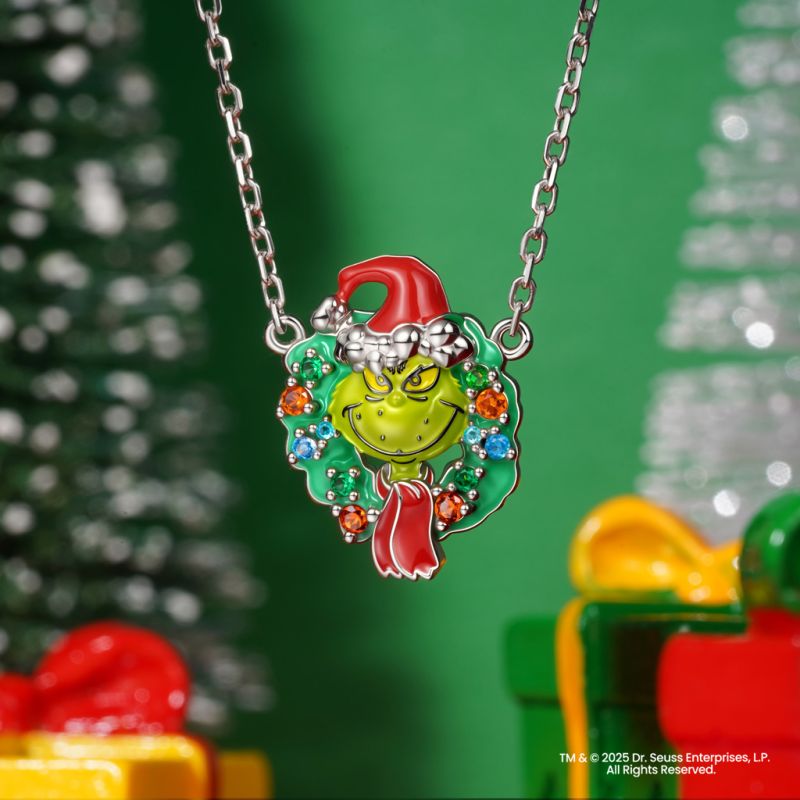Grinch Pendant Necklace