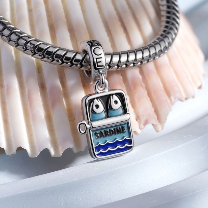 Sardine Can Pendant