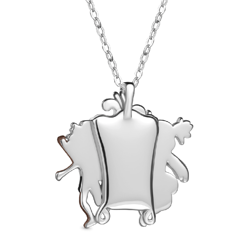 Badge Mirror Necklace