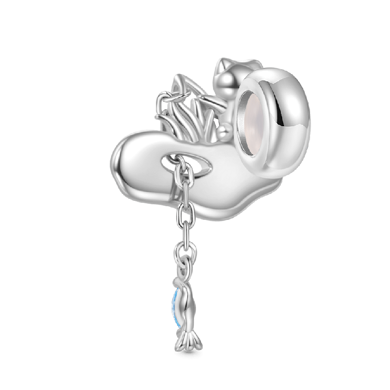 Cat Fishing Charm