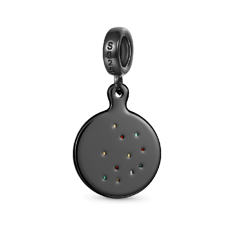 Iron Plate Pizza Pendant