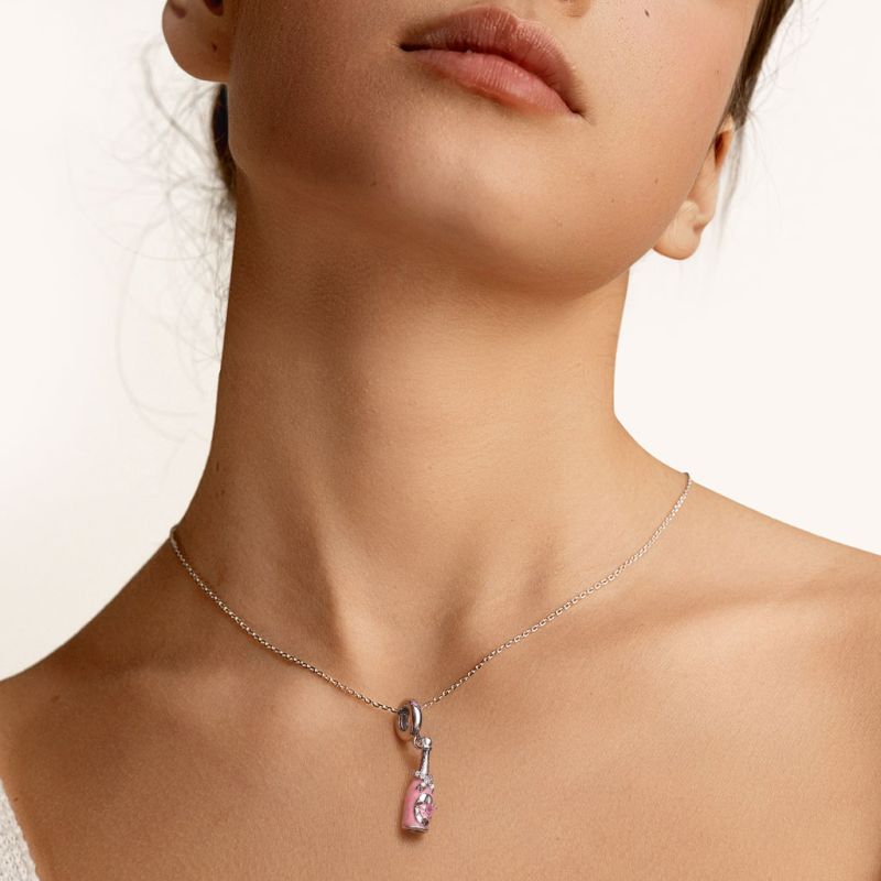 Champagne Bottle Pendant