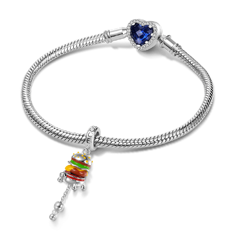 Hamburger Turtle Pendant