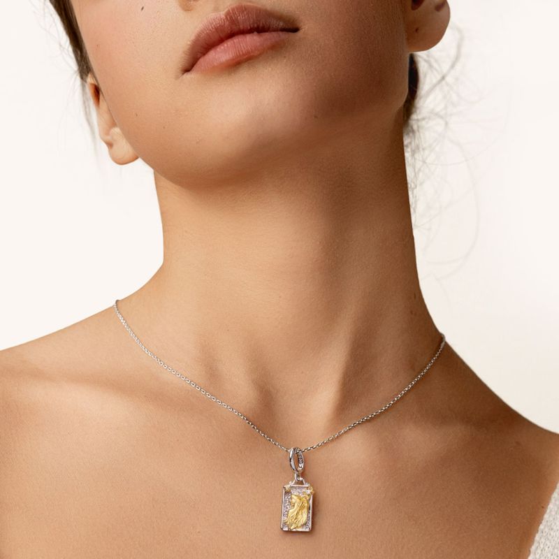 Constellation Virgo Pendant
