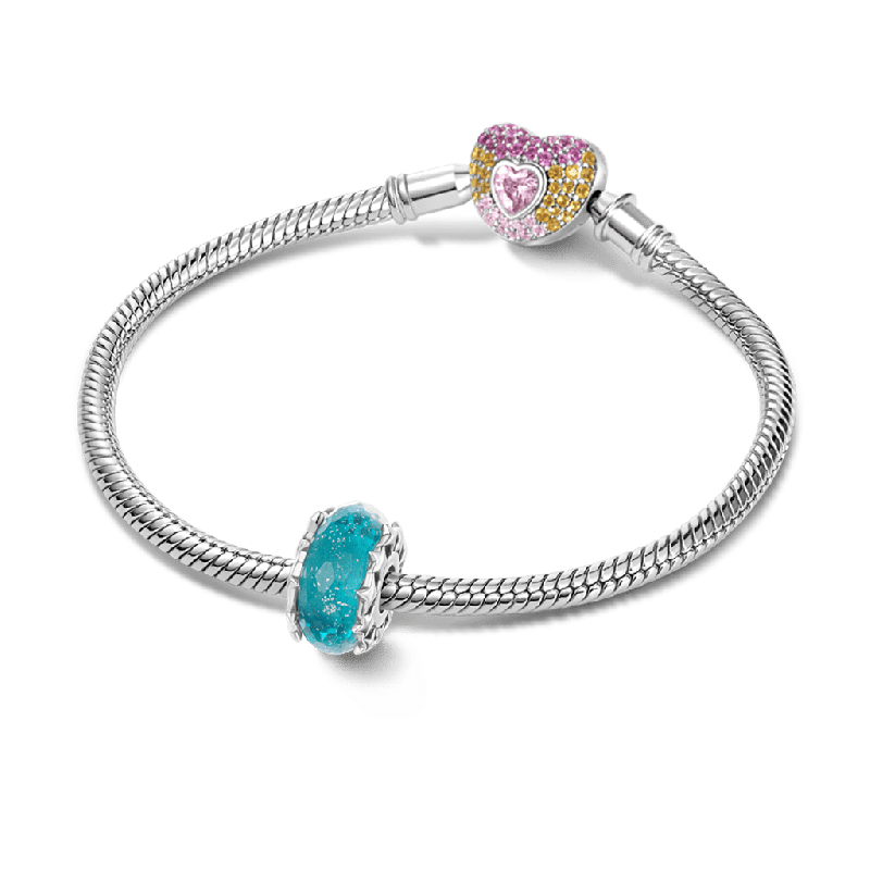 Star Glass Charm
