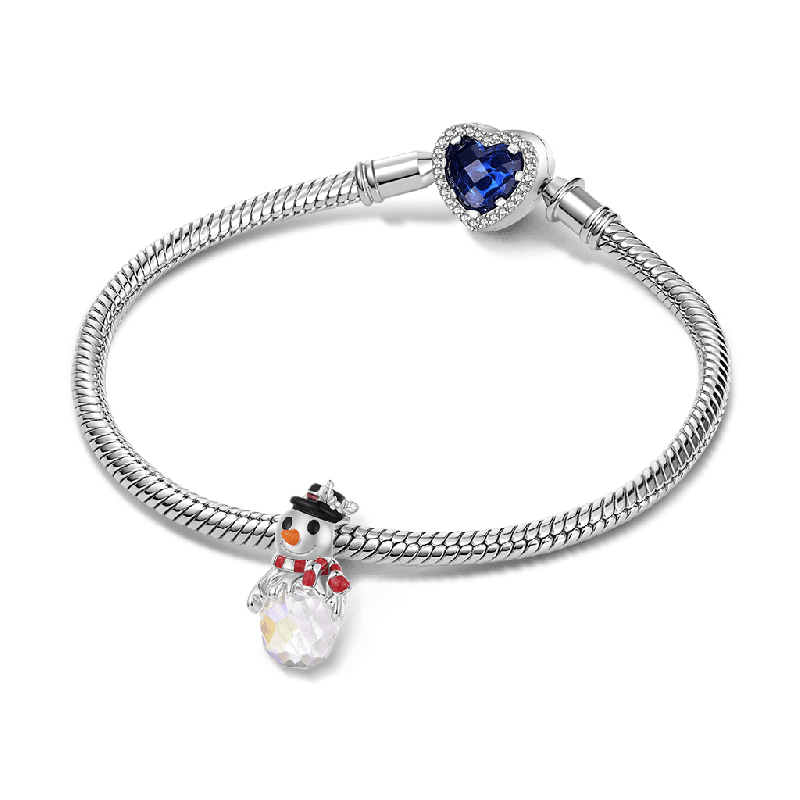 Snowman Globe Charm