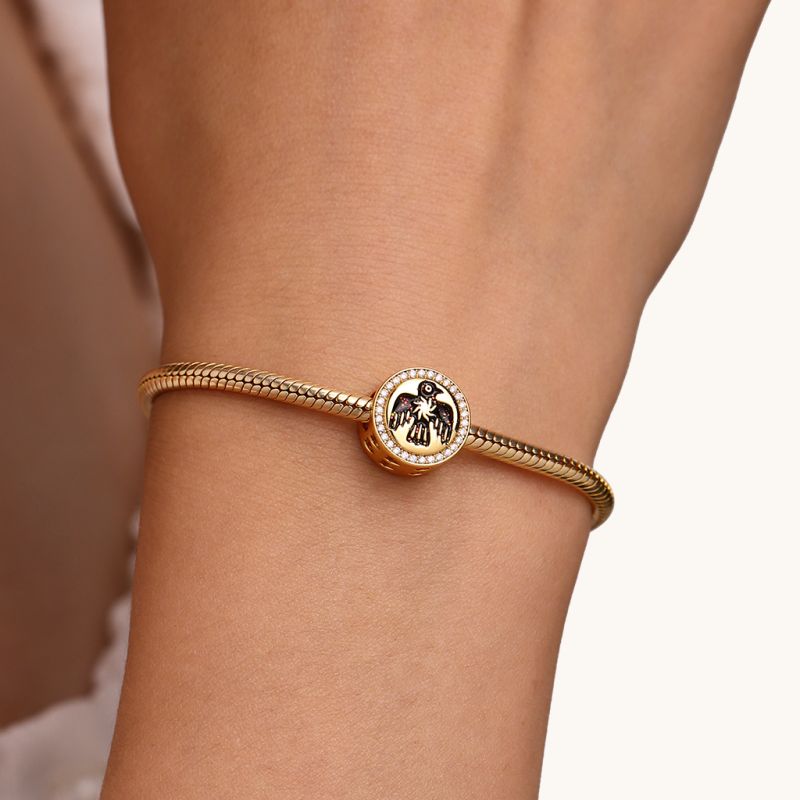 Eye of the Giant Bird Charm