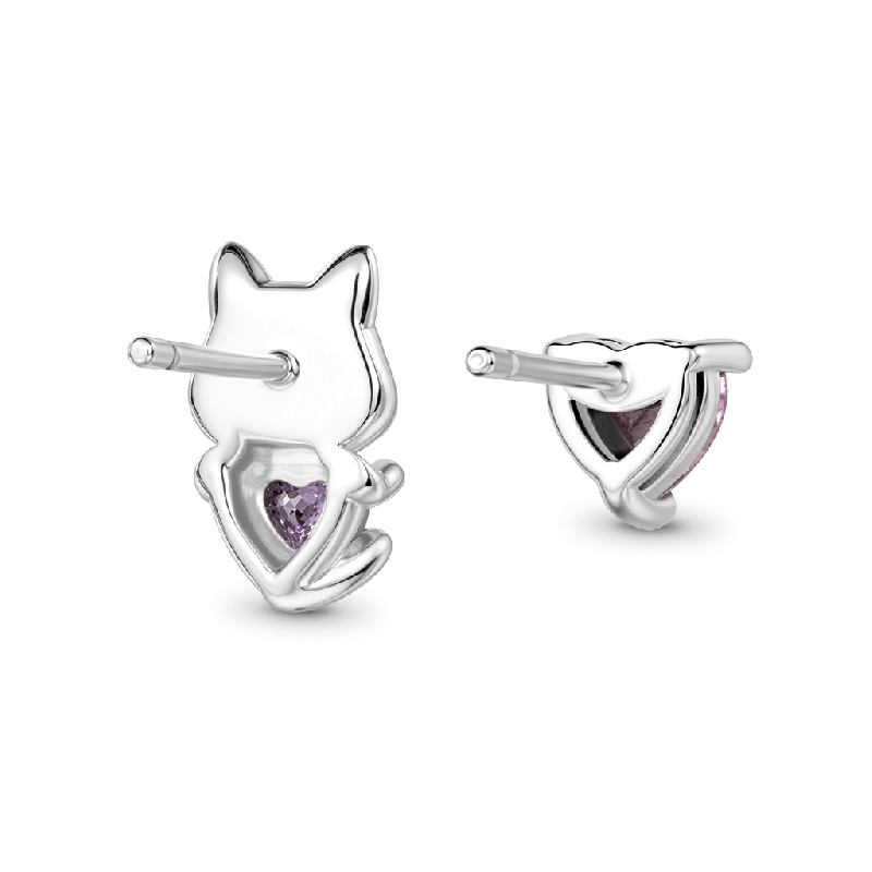 Pet Cat Stud Earrings