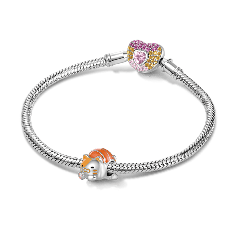 Salmon Sushi Cat Charm