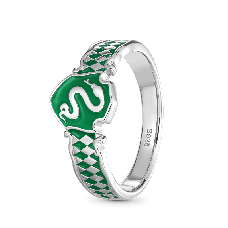 Slytherin Snake Band Ring