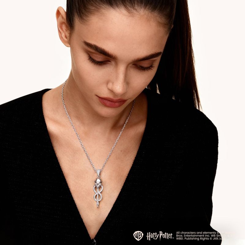 Morsmordre Skull Snake Symbol Necklace